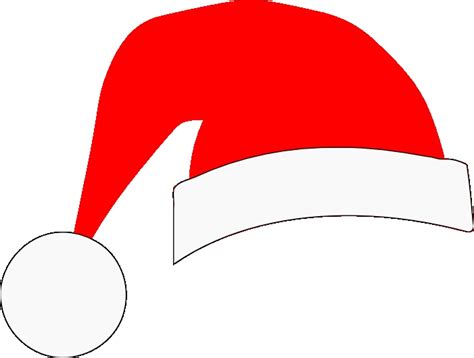 santa hat template printable